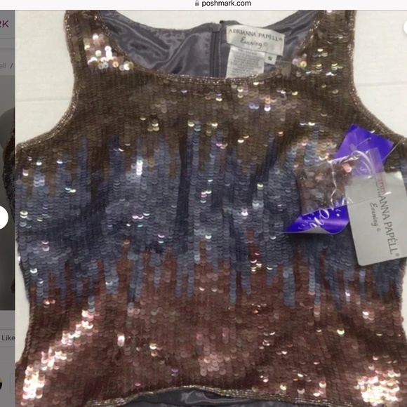 NWT Adrianna Papell Evening Two-pieces Dress - Picture 5 of 12